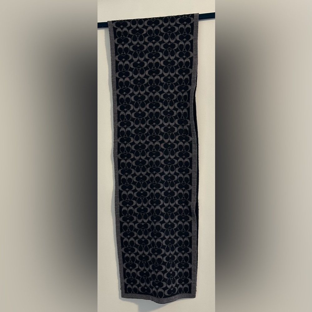 Coach reversible scarf